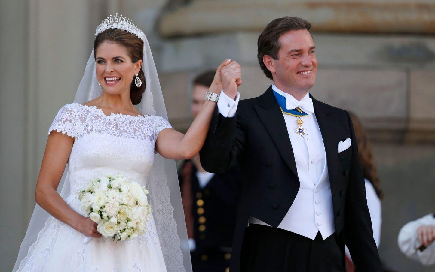 2013 gifte sig Prinsessan Madeleine och Christopher O'Neill.