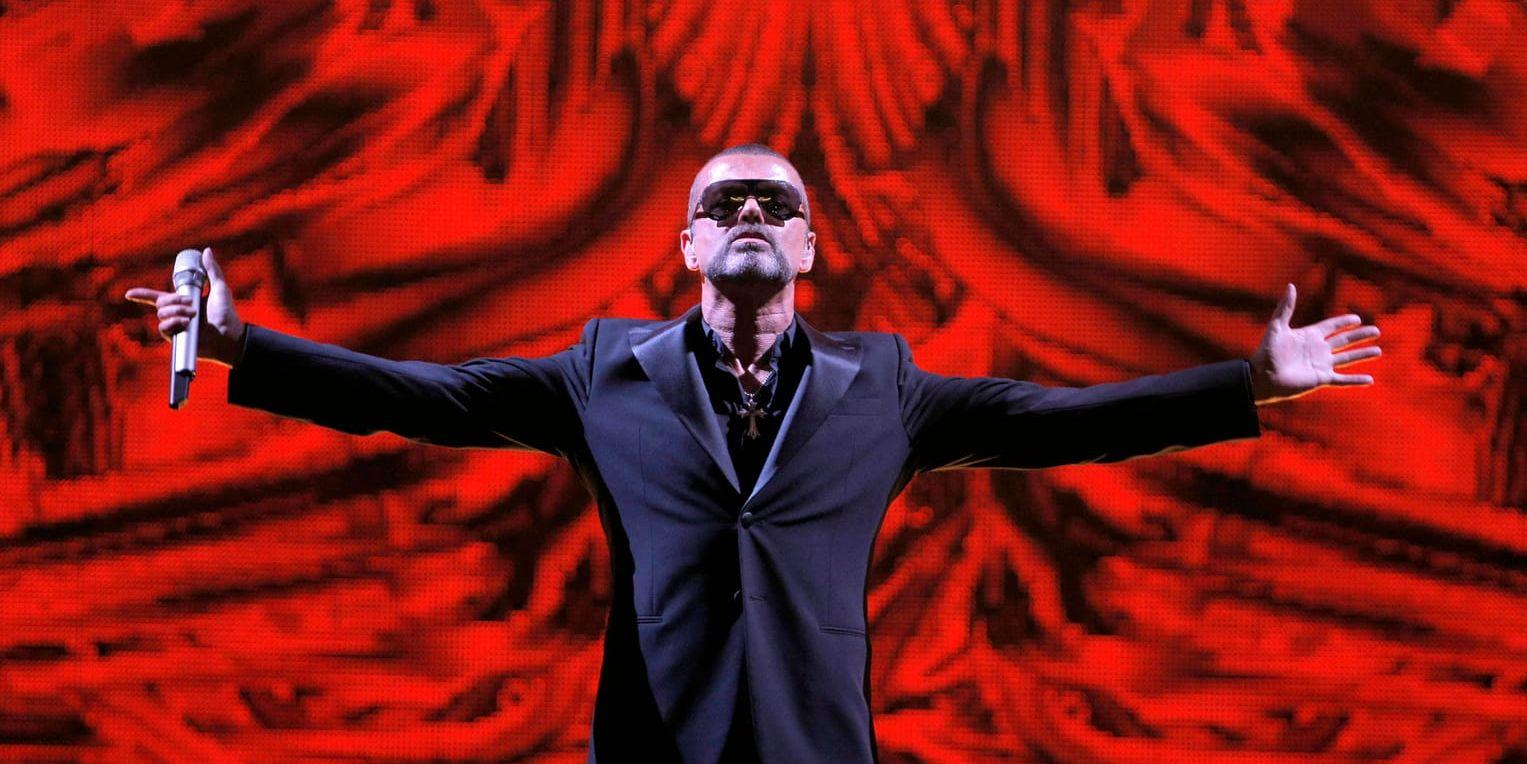 George Michael gick bort julen 2016. Han blev 53 år. Arkivbild.