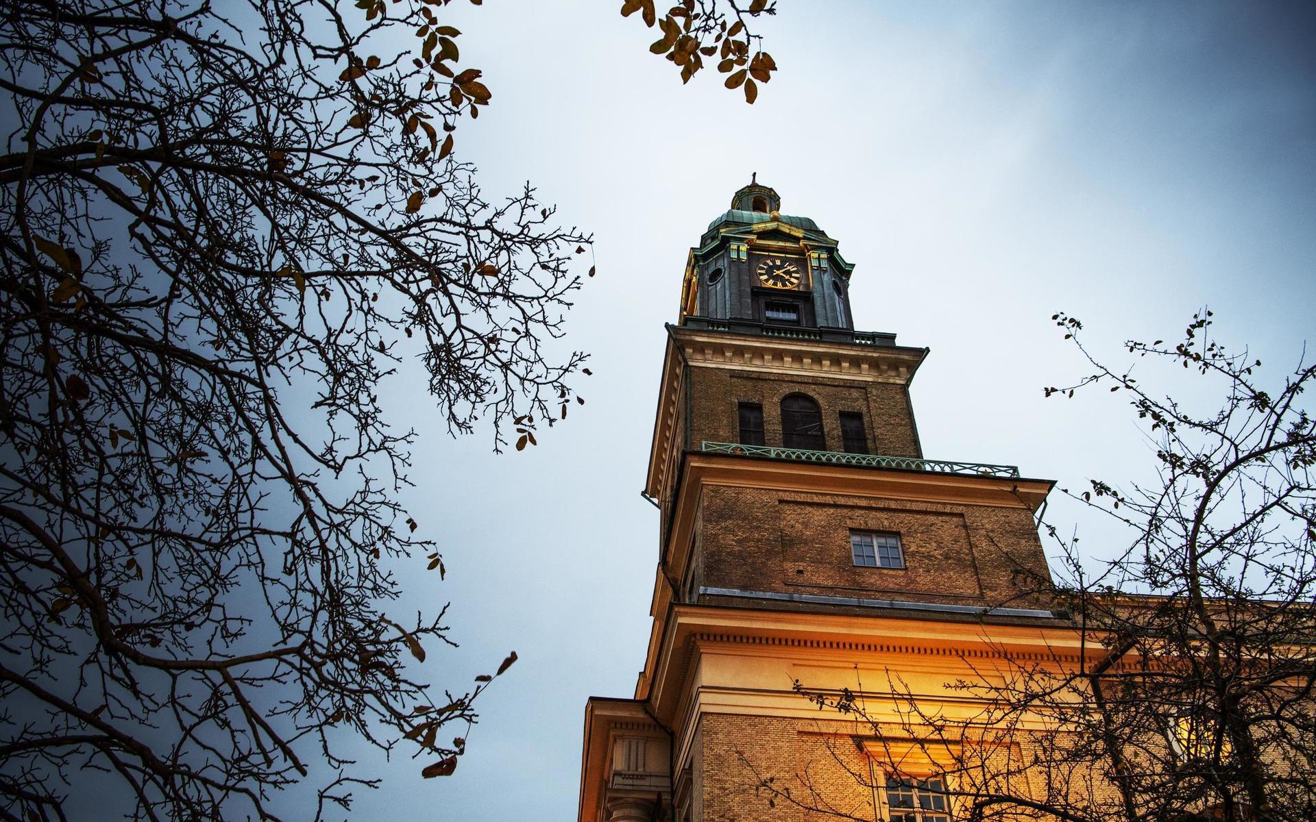 Olika versioner av Domkyrkan har funnits på samma plats sedan Göteborg grundlades. 