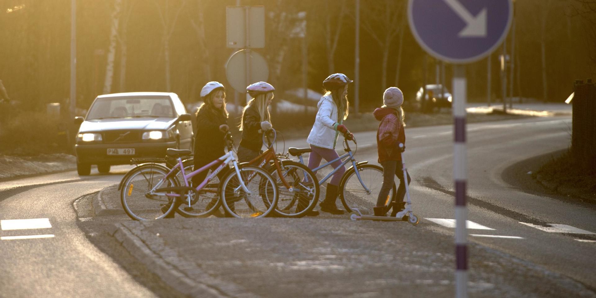 Nationalföreningen för trafiksäkerhetens främjande, NTF, har under flera decennier inpräntat i landets skolor och föräldrar att barn ska vara 12 år för att kunna cykla själva till skolan. Därför stoppar i dag skolor yngre elever från att cykla. Detta är förlegat. Barns trafikmognad är individuell och trafikmiljön längs skolvägen avgör när man kan cykla, skriver debattörerna.