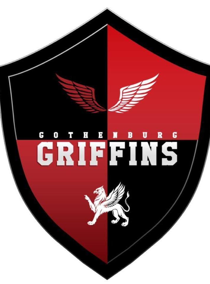 "Gothenburg Griffins" egna logga.
