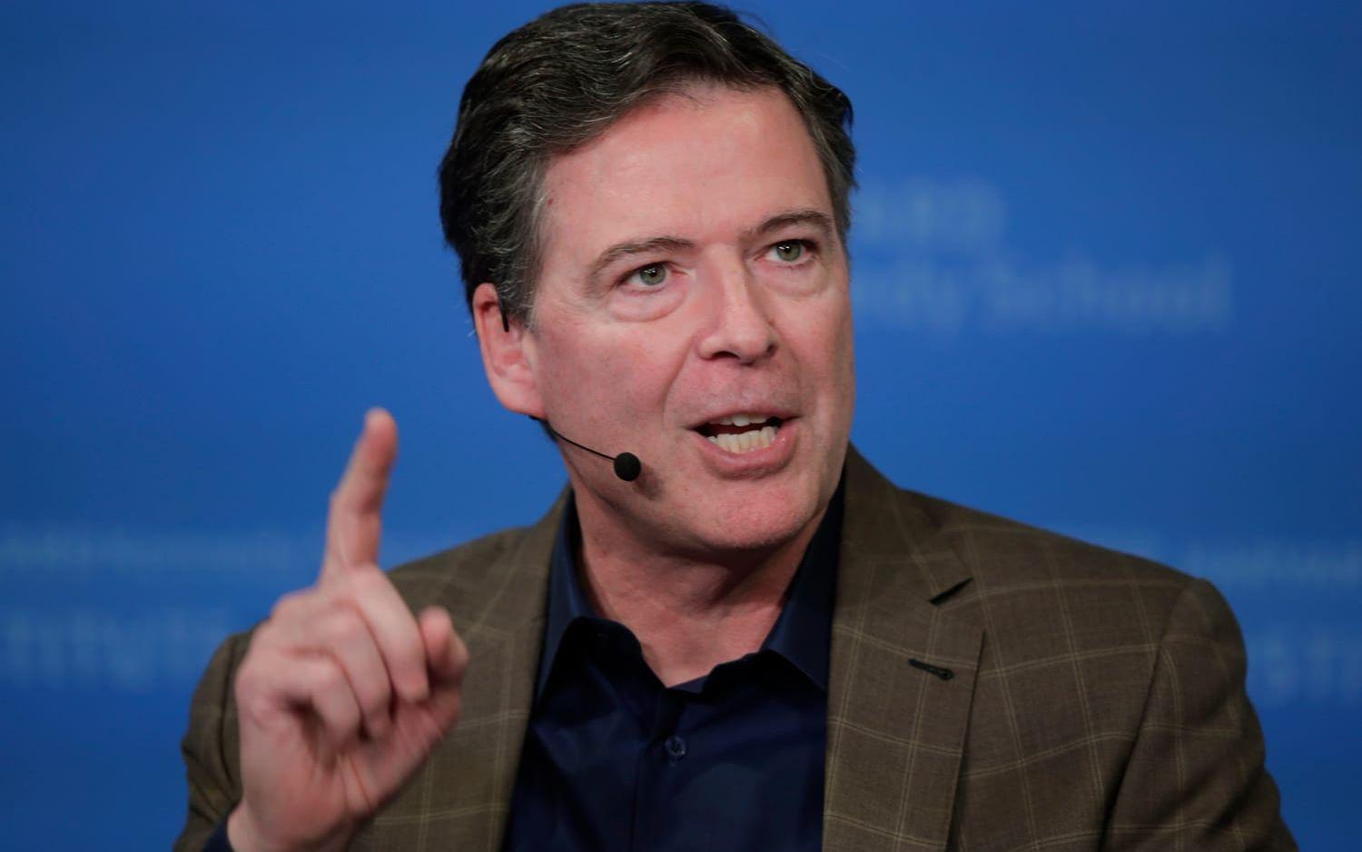 Förre FBI-chefen James Comey är ingen favorit hos Donald Trump. Arkivbild.