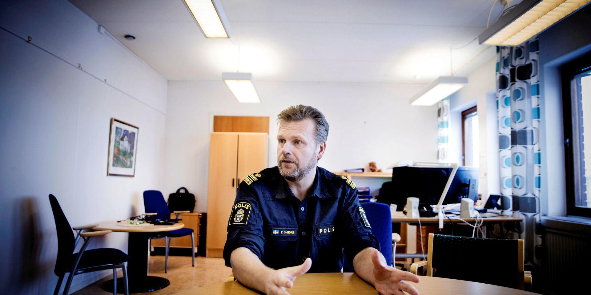 Polisområdeschefen för Göteborg city, Teodor Smedius, menar att det handlar om &quot;en dålig kommunikation&quot;.