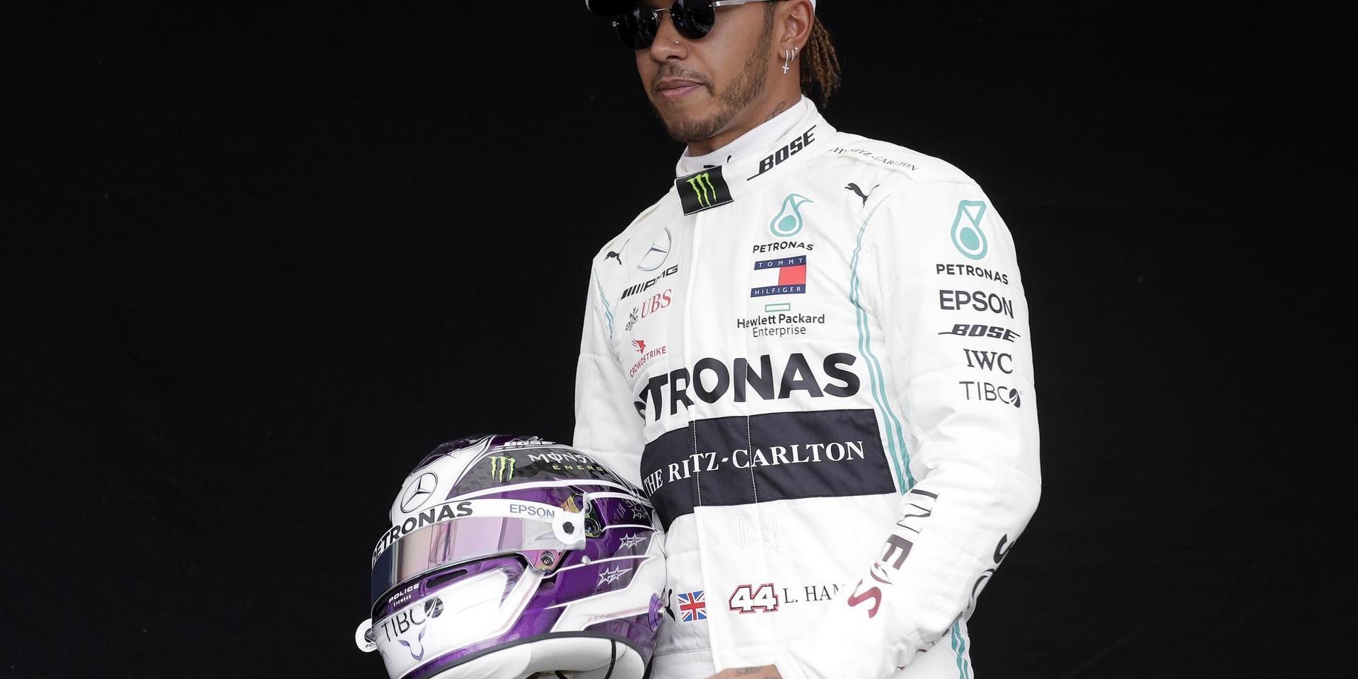 Mercedes-föraren Lewis Hamilton. Arkivbild.