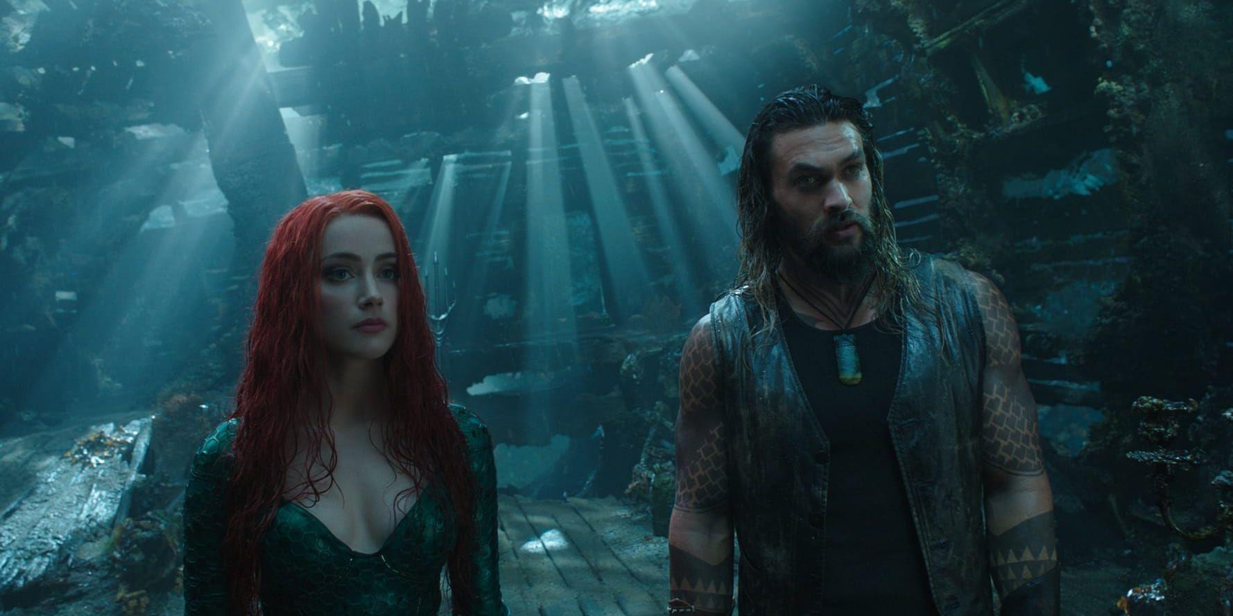 Miljontals Johnny Depp-fans kräver att Amber Heard klipps bort ur den kommande uppföljaren till 'Aquaman'. Arkivbild.