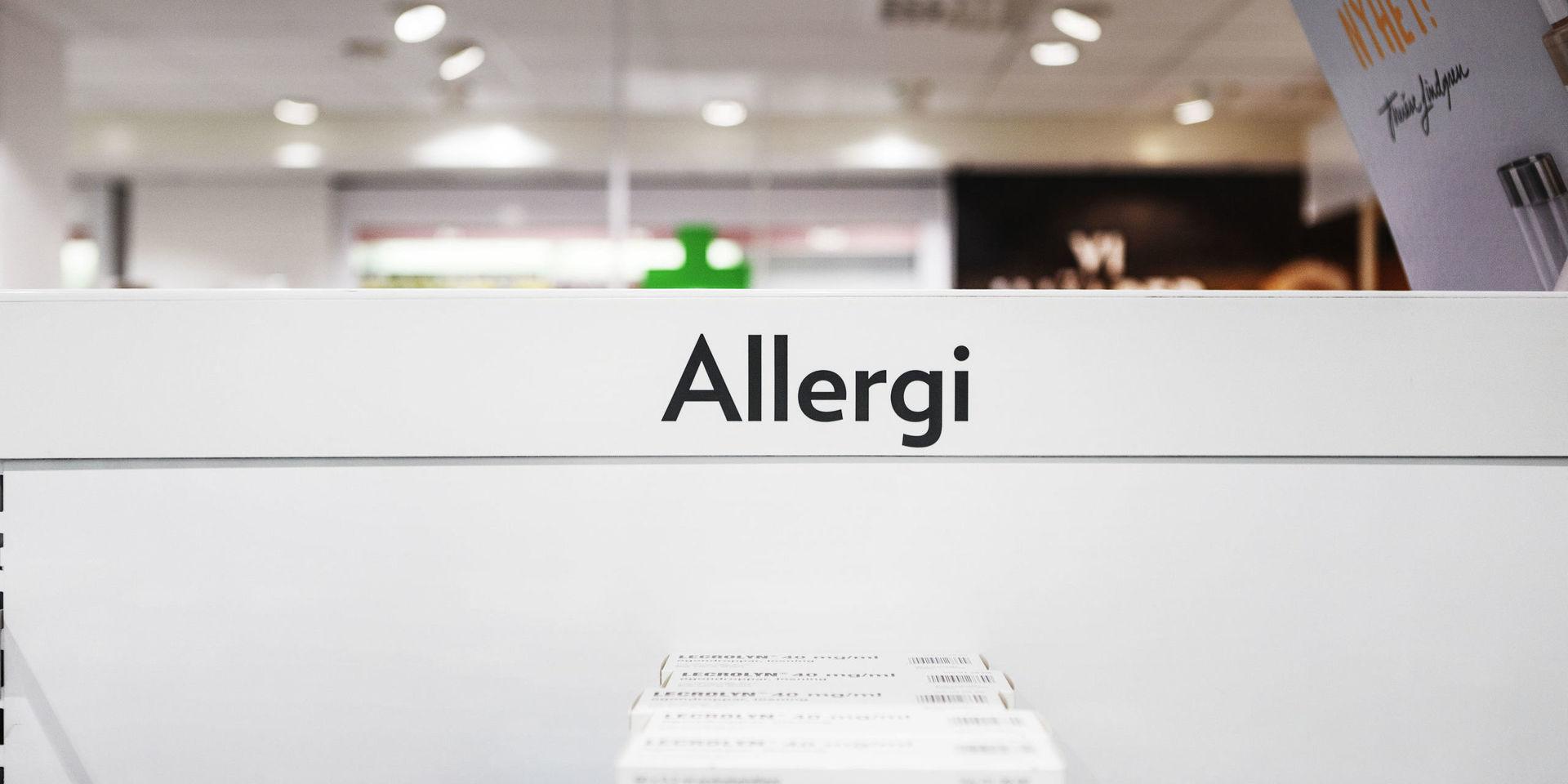 Glöm inte allergimedicinen, om du har allergiska besvär.