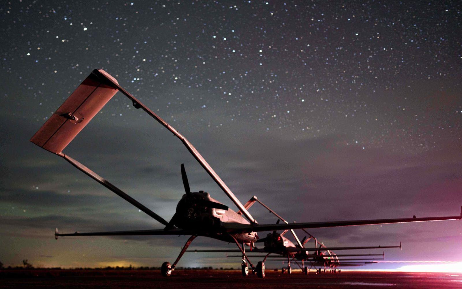 Arkivbild på långdistansdrönare av samma typ, An-196 Liutji, som användes mot Perm.