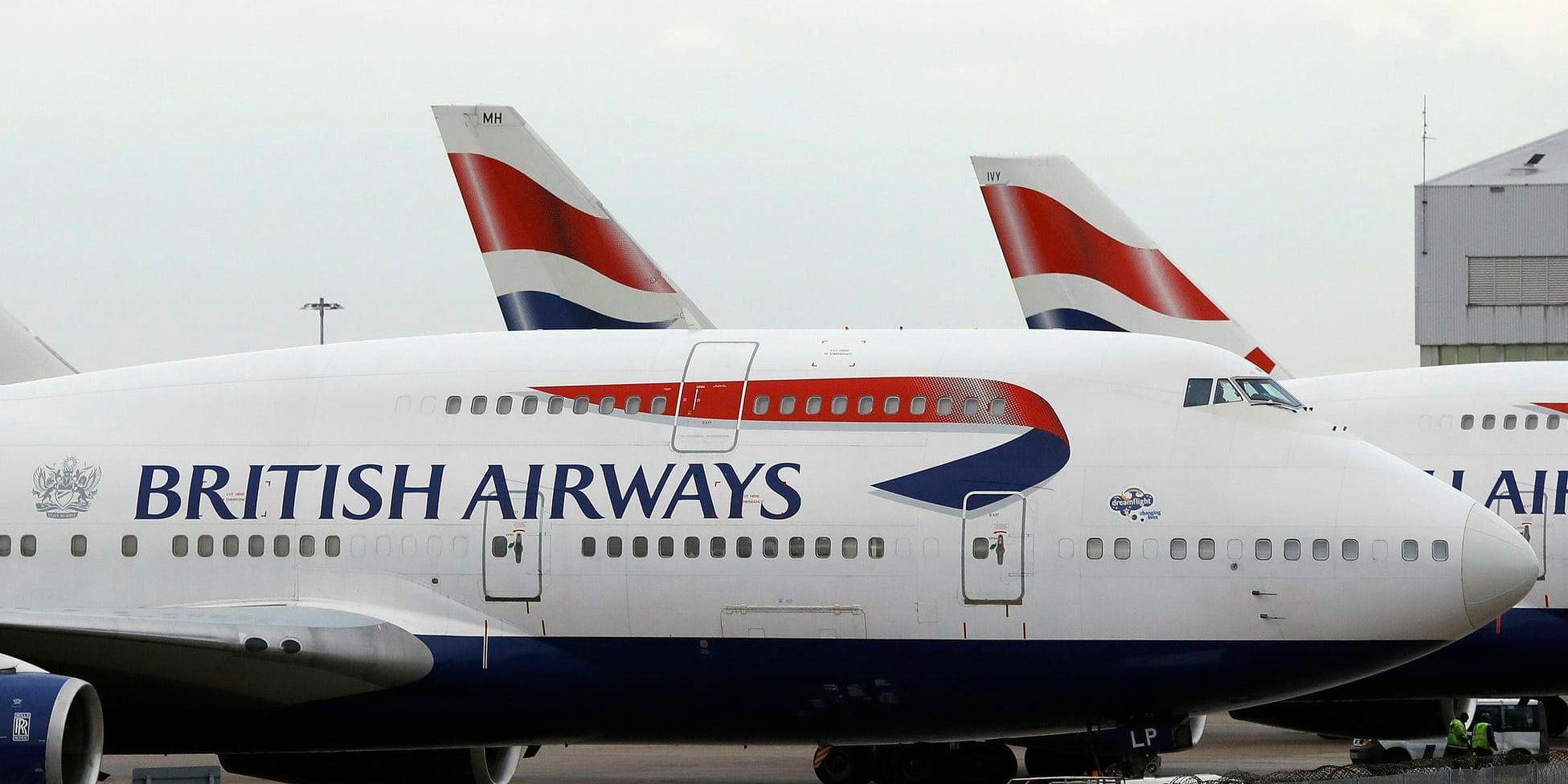 British Airways-ägaren IAG redovisar oväntat starkt kvartalsresultat. Arkivbild