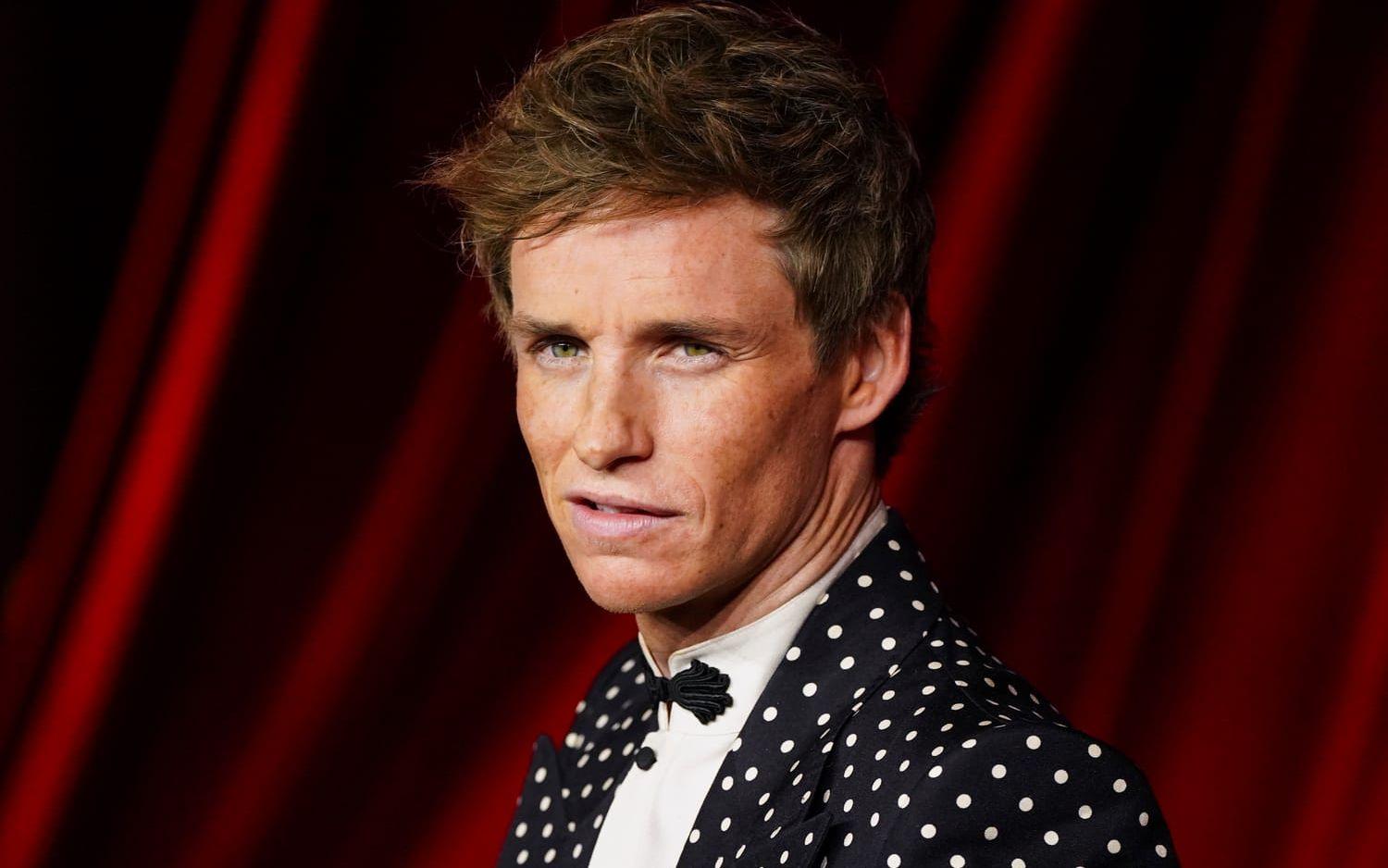 Eddie Redmayne tycker att det ger en extra dimension till Schakalen att skildra torpedens familjeliv i den nya tv-serien. Arkivbild.