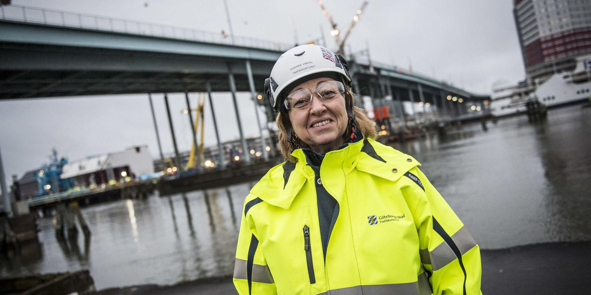 Susanne Wiberg, projektledare på trafikkontoret för arbetet med Hisingsbron.