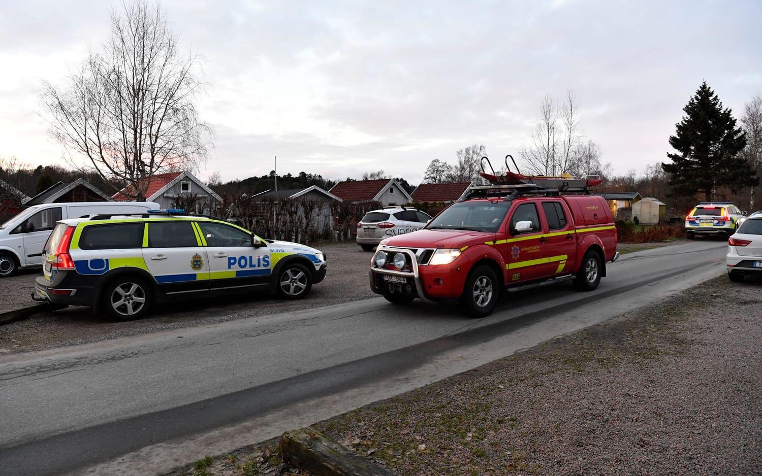 En man har avlidit efter en explosion i Säve. 