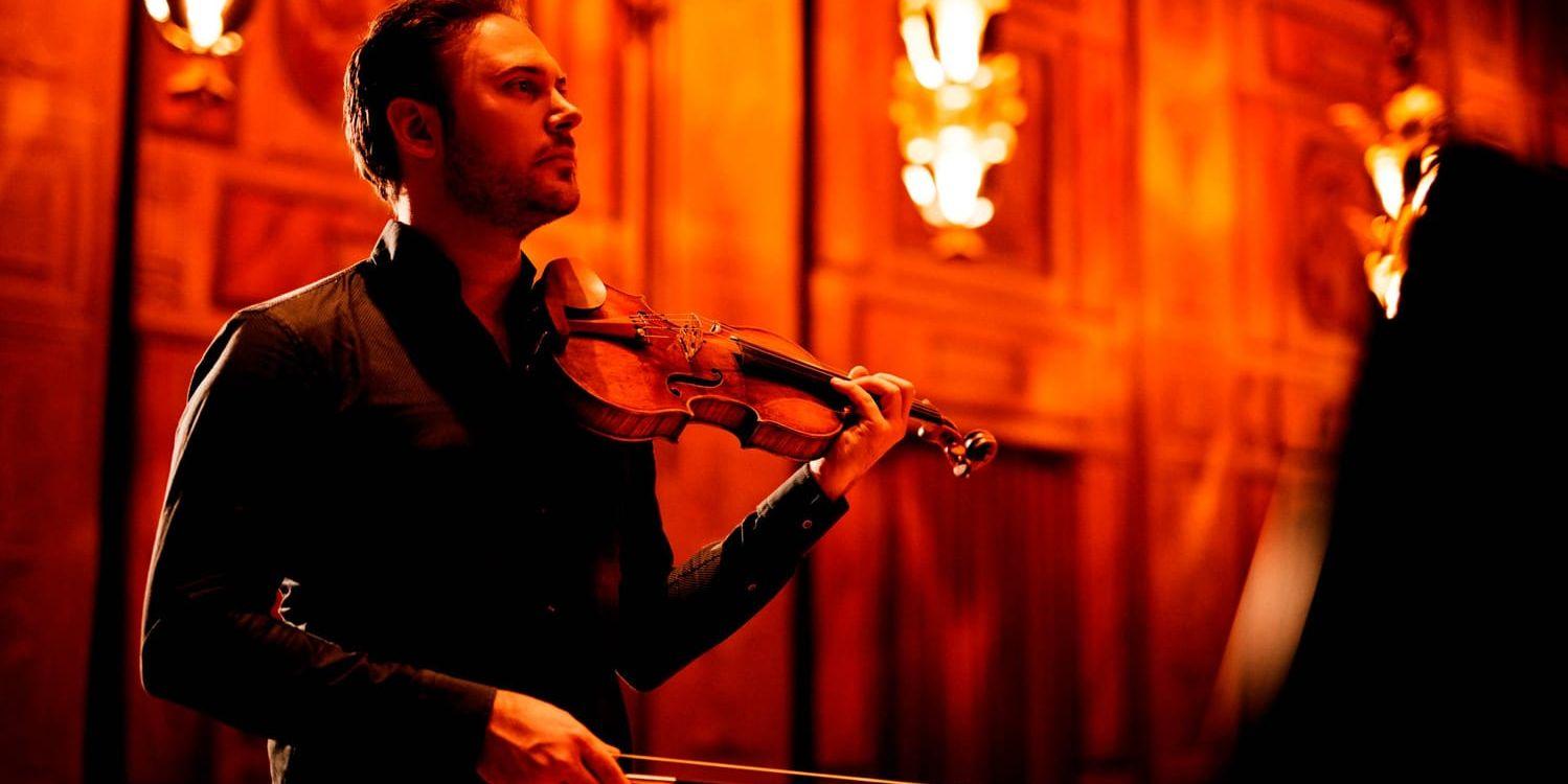 Christian Svarfvar, här med violinen.