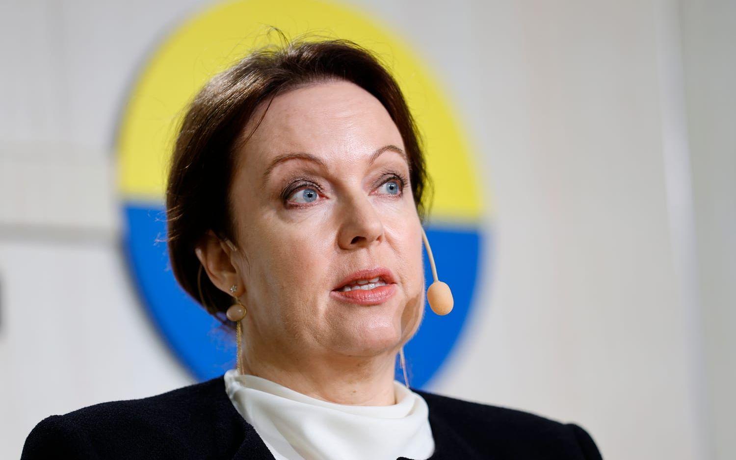 Vattenfalls vd Anna Borg. Arkivbild.