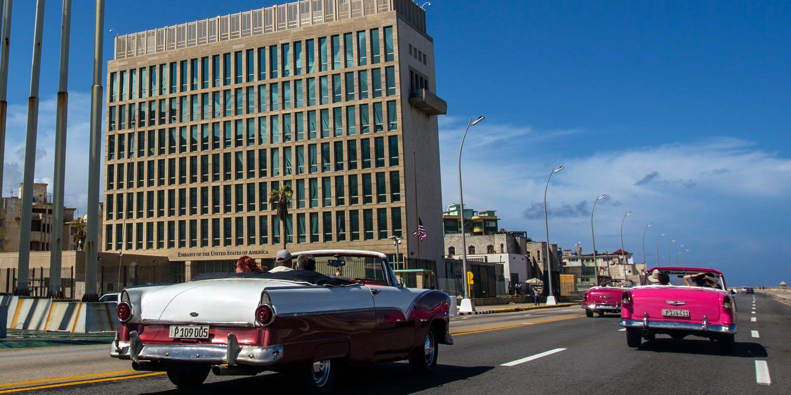 USA:s ambassad på Kuba, där det så kallade Havannasyndromet hos amerikanska tjänstemän först upptäcktes 2016.