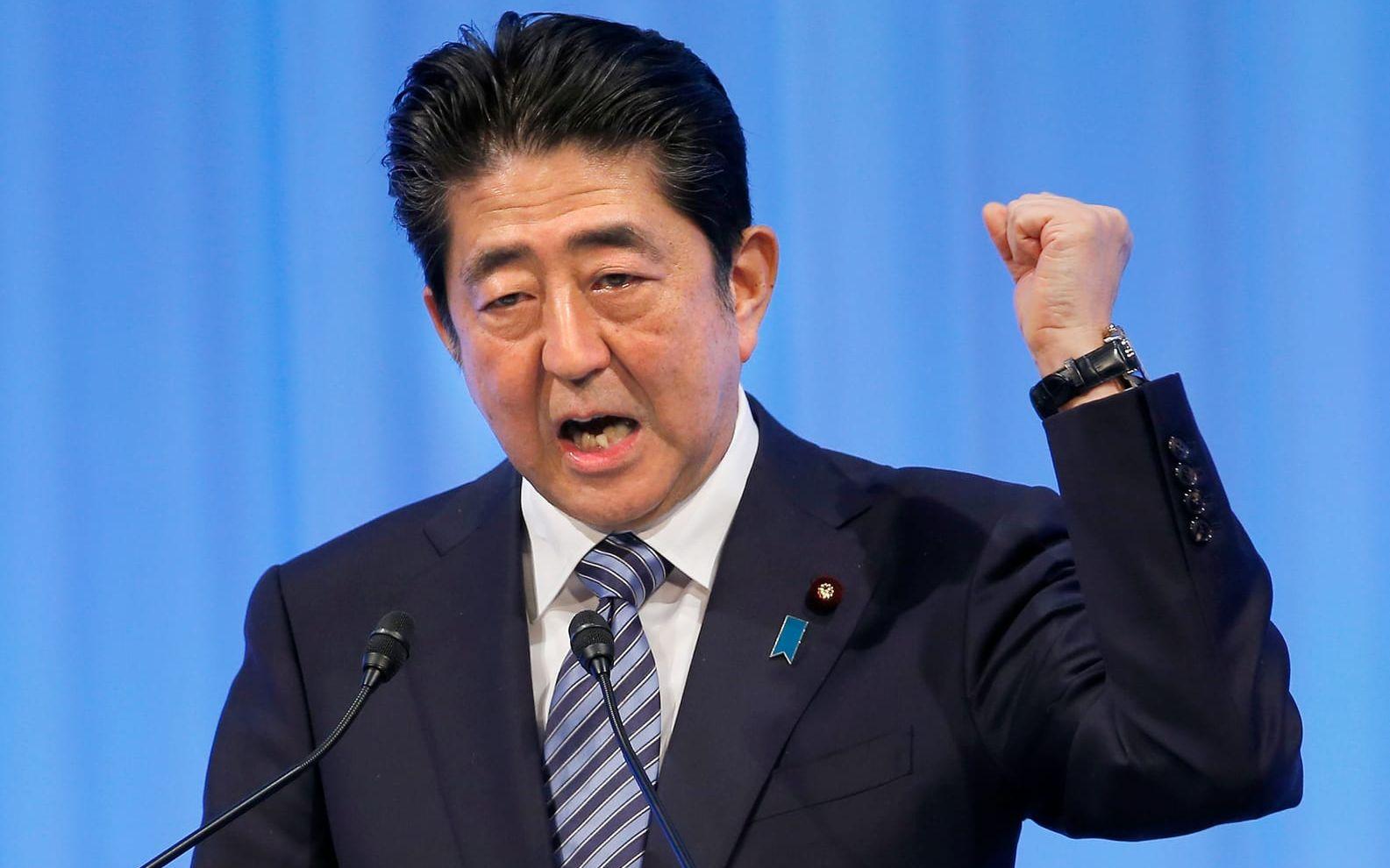 <strong>SHINZO ABE,</strong> premiärminister i Japan: 1,8 miljoner kronor.