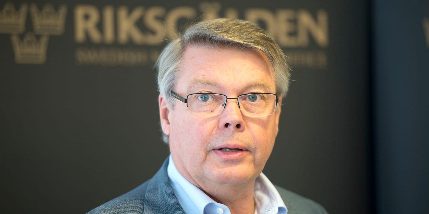 Bo Lundgren, 68, var riksdagsledamot i 28 år och partiledare för Moderaterna i fyra år. Han har fått omkring en halv miljon kronor för mycket i pension. Arkivbild.