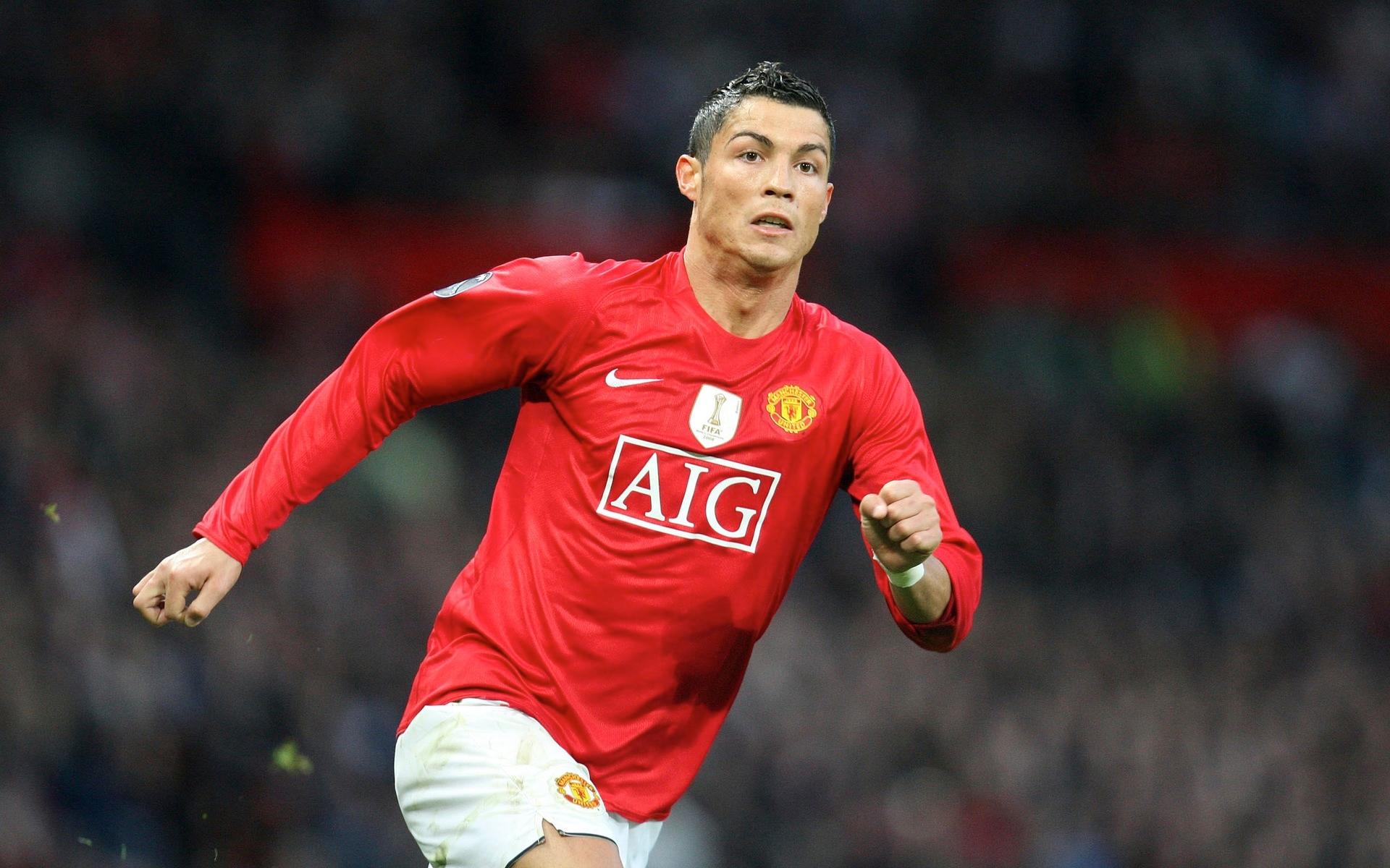 Tillsammans med Manchester United vann Cristiano Ronaldo ligan hela tre gånger och Champions League en gång. 
