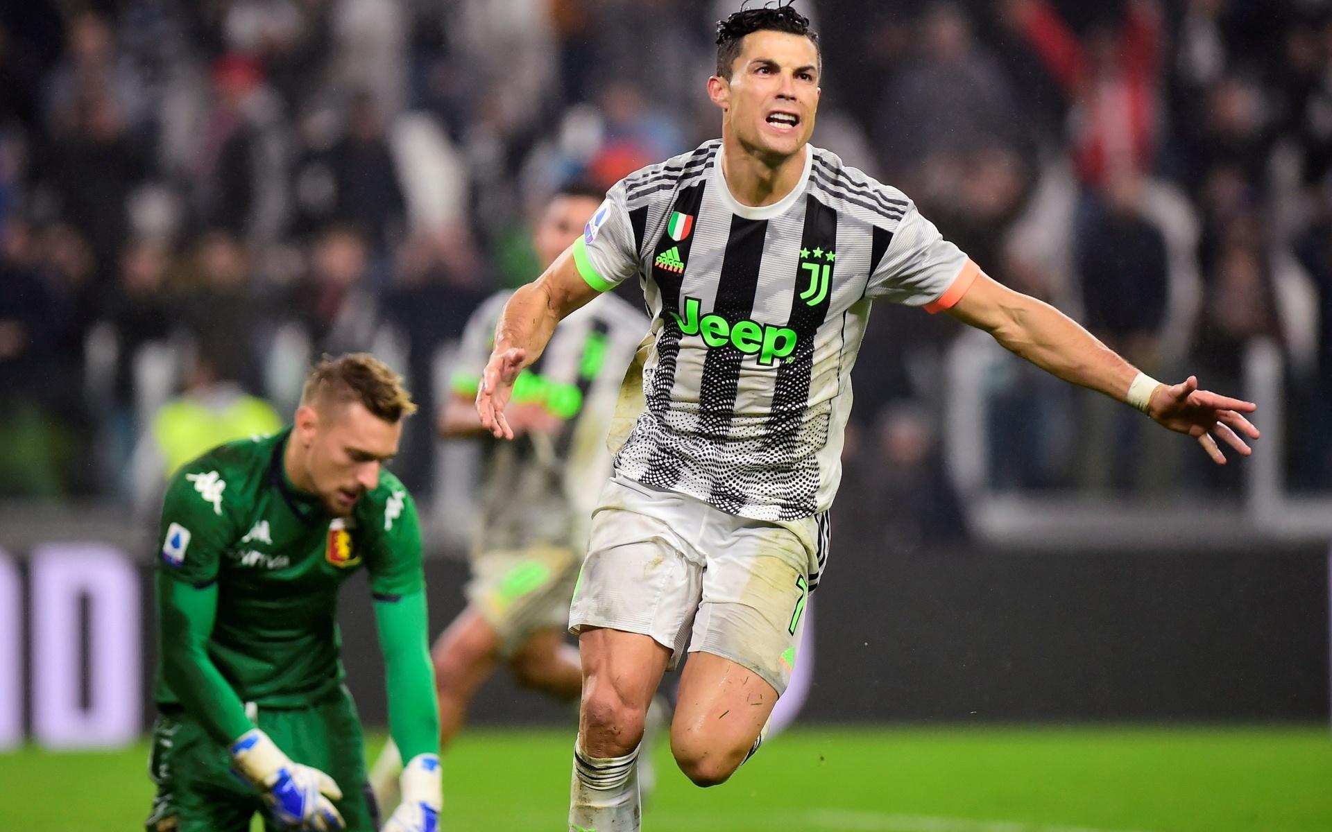 Cristiano Ronaldo kom till Juventus 2018.