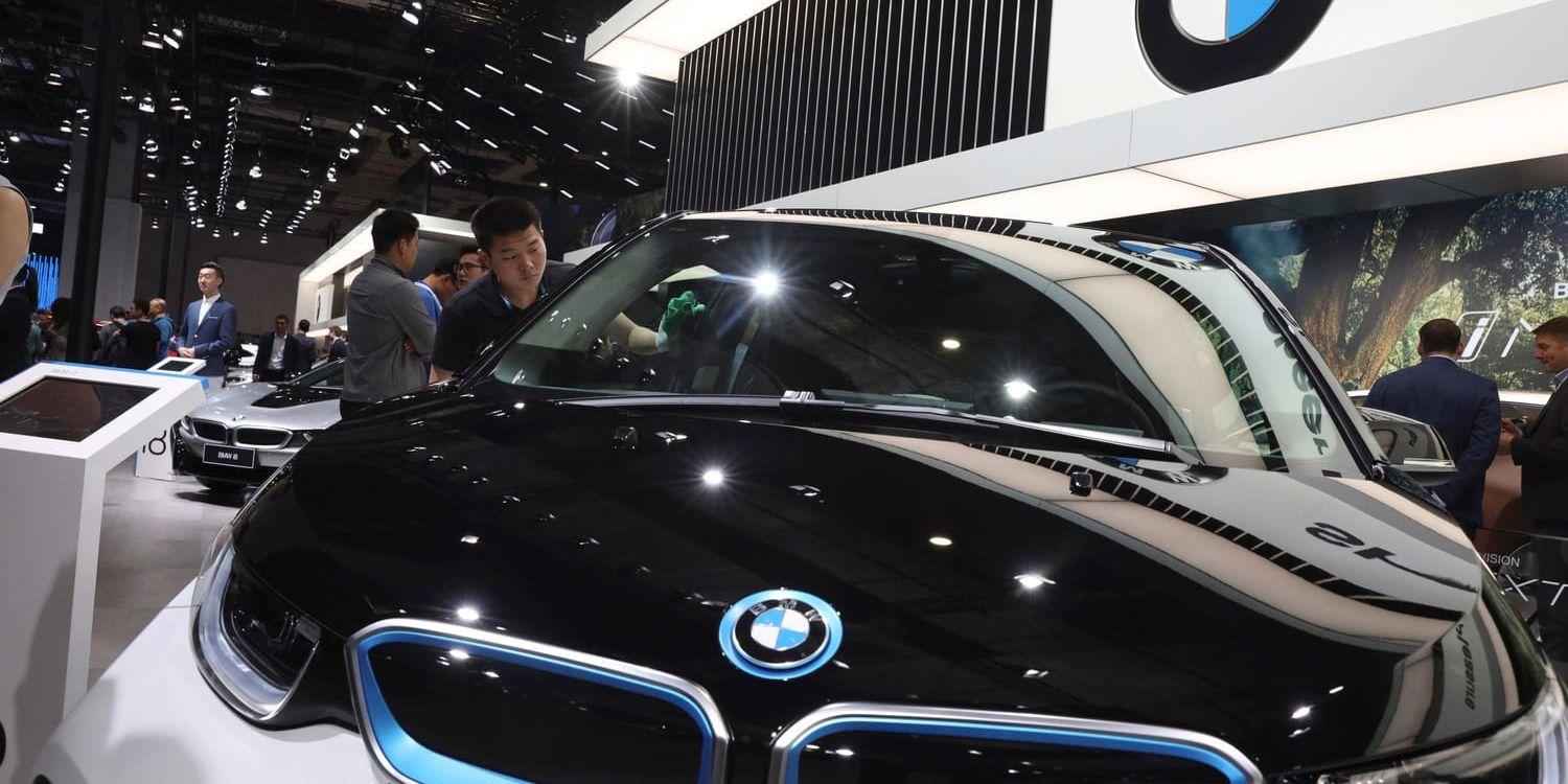 BMW vill öka takten i elbilsutvecklingen och planerar att kunna erbjuda 25 olika elfordon år 2023. Arkivbild.