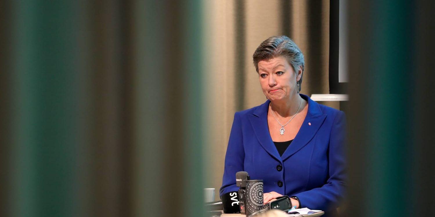 Arbetsmarknadsminister Ylva Johansson.