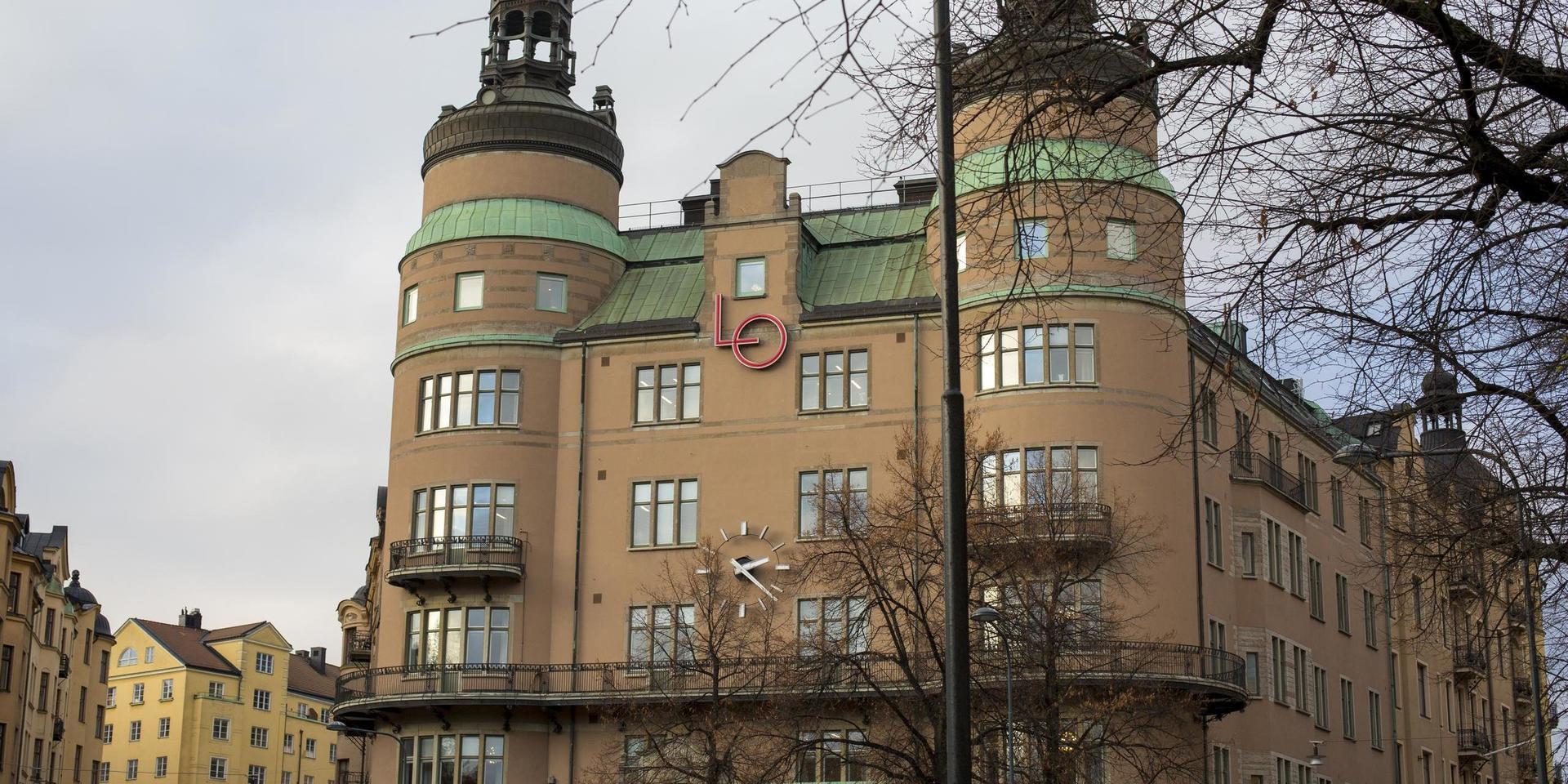 LO:s högkvarter i Stockholm.