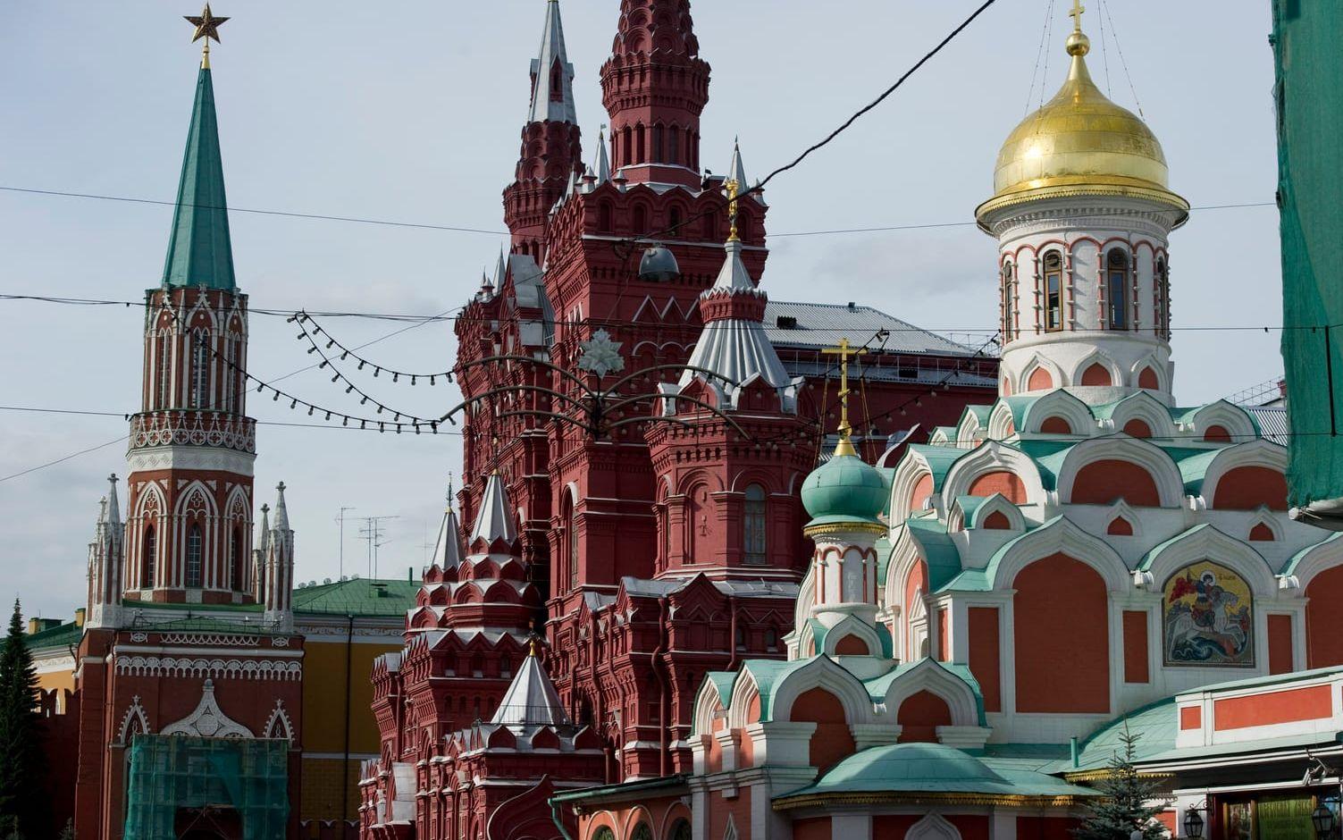 Den ryska ledningen i Moskva har beslutat att utvisa en ny omgång europeiska diplomater. Arkivbild.