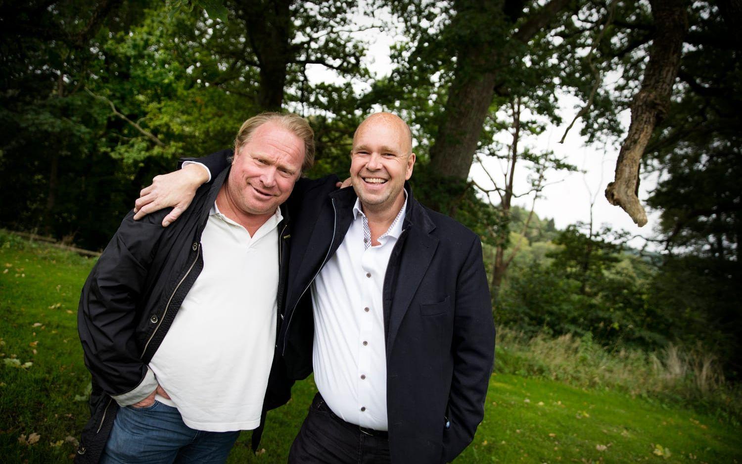Claes Malmberg och Lasse Kronér. Foto: Jonas Lindstedt