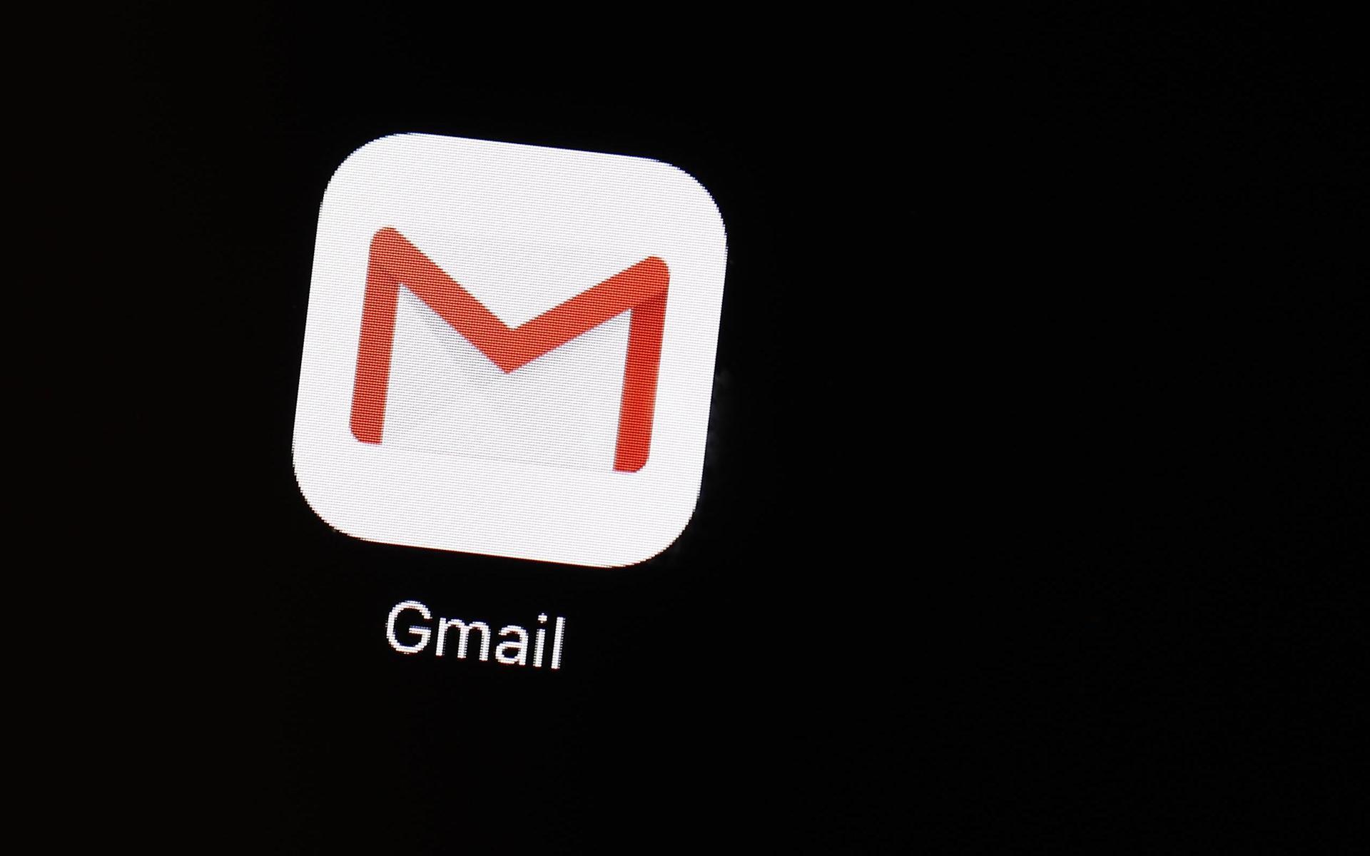 Även Gmail är påverkat.