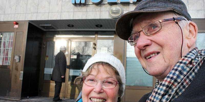 Margareta och Sven Halvarsson har sett många filmer på Möllan. De vill gärna att Göteborgsregionens andra stad även efter sommaren ska ha en egen biograf.