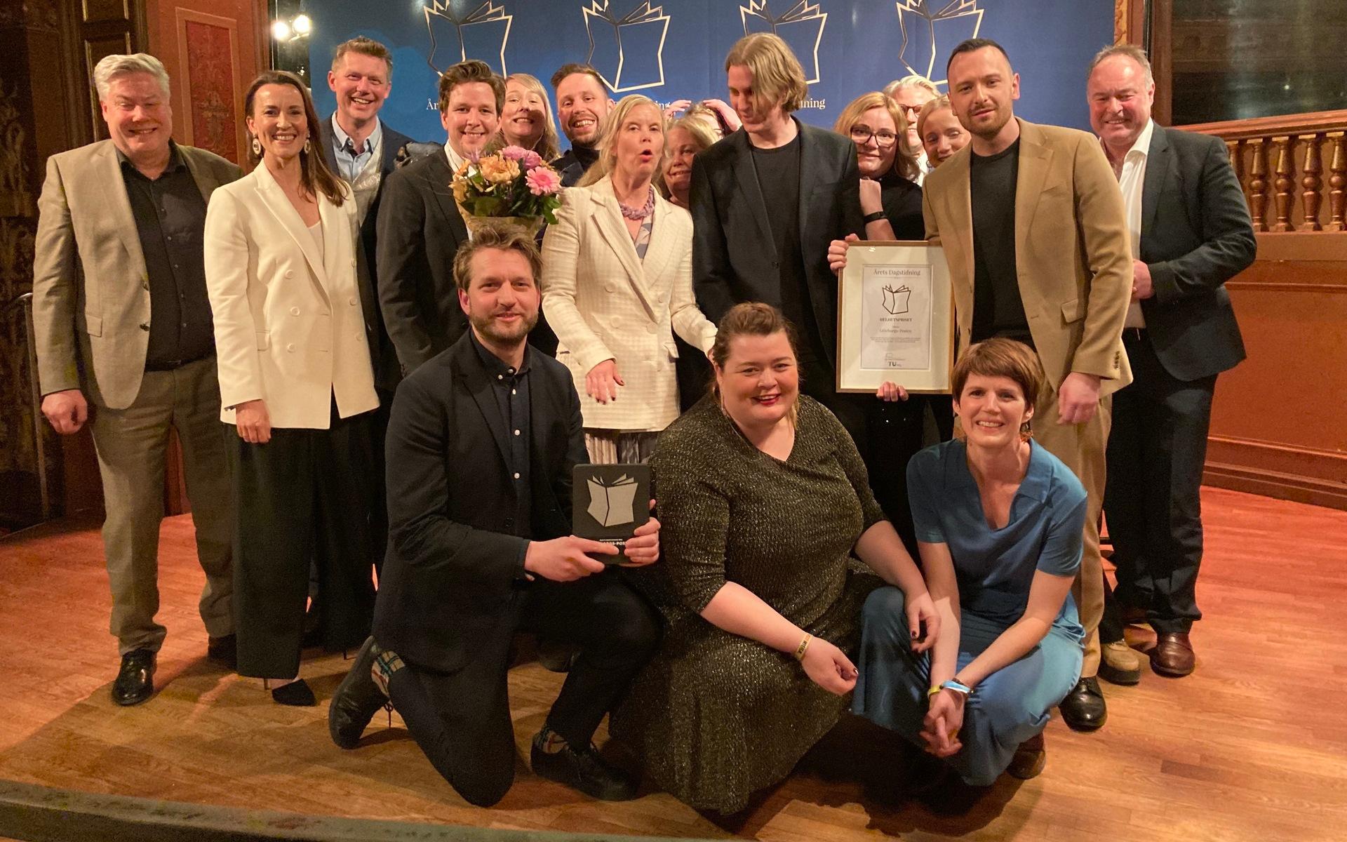 Under Tidningsutgivarnas årliga prisutdelning på Berns i Stockholm tilldelades Göteborgs-Posten helhetspriset som Årets dagstidning 2022.