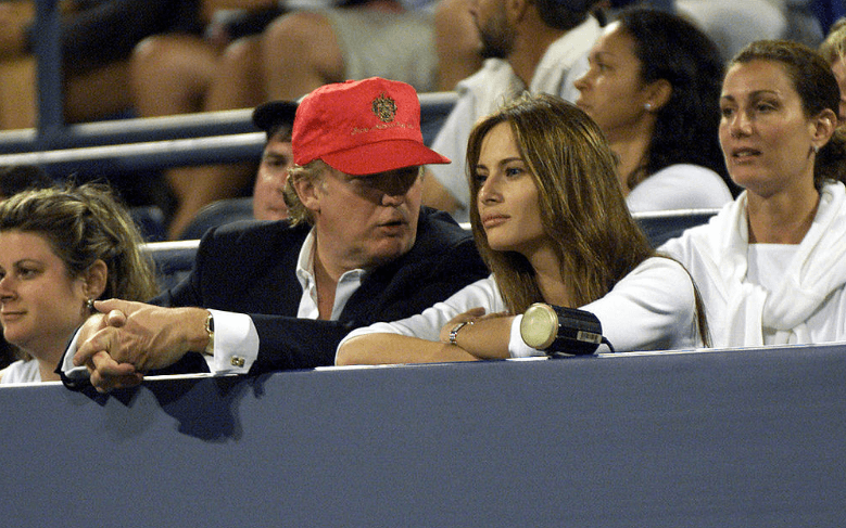 Donald Trump och Melania Trump 1999. De träffades för första gången 1998. Bild: TT