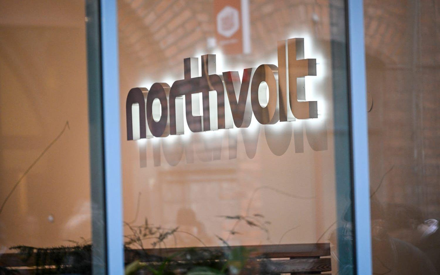 Bild från Northvolts huvudkontor i Stockholm. Arkivbild