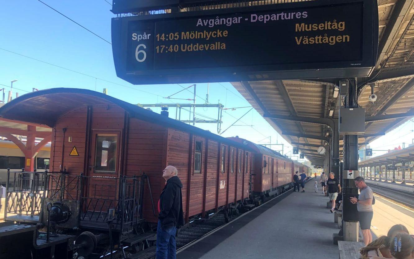Bakom resan står föreningen Bergslagernas Järnvägssällskap.