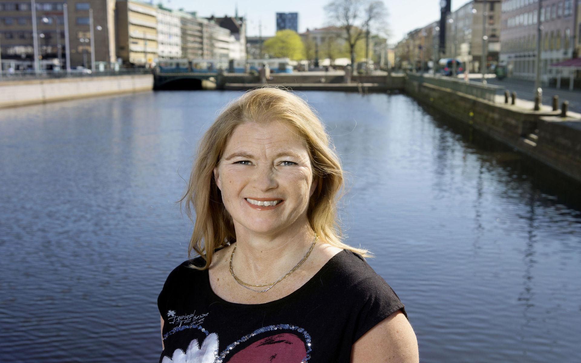 Gunilla Bökmark är internationell chef på Göteborgs stadshus. 