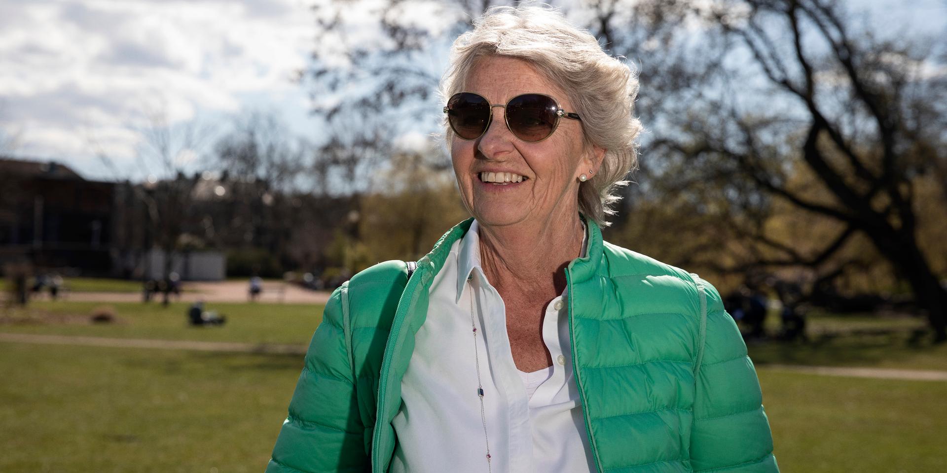 Margareta Kjernald har haft årskort till Liseberg för att kunna promenera igenom parken. 