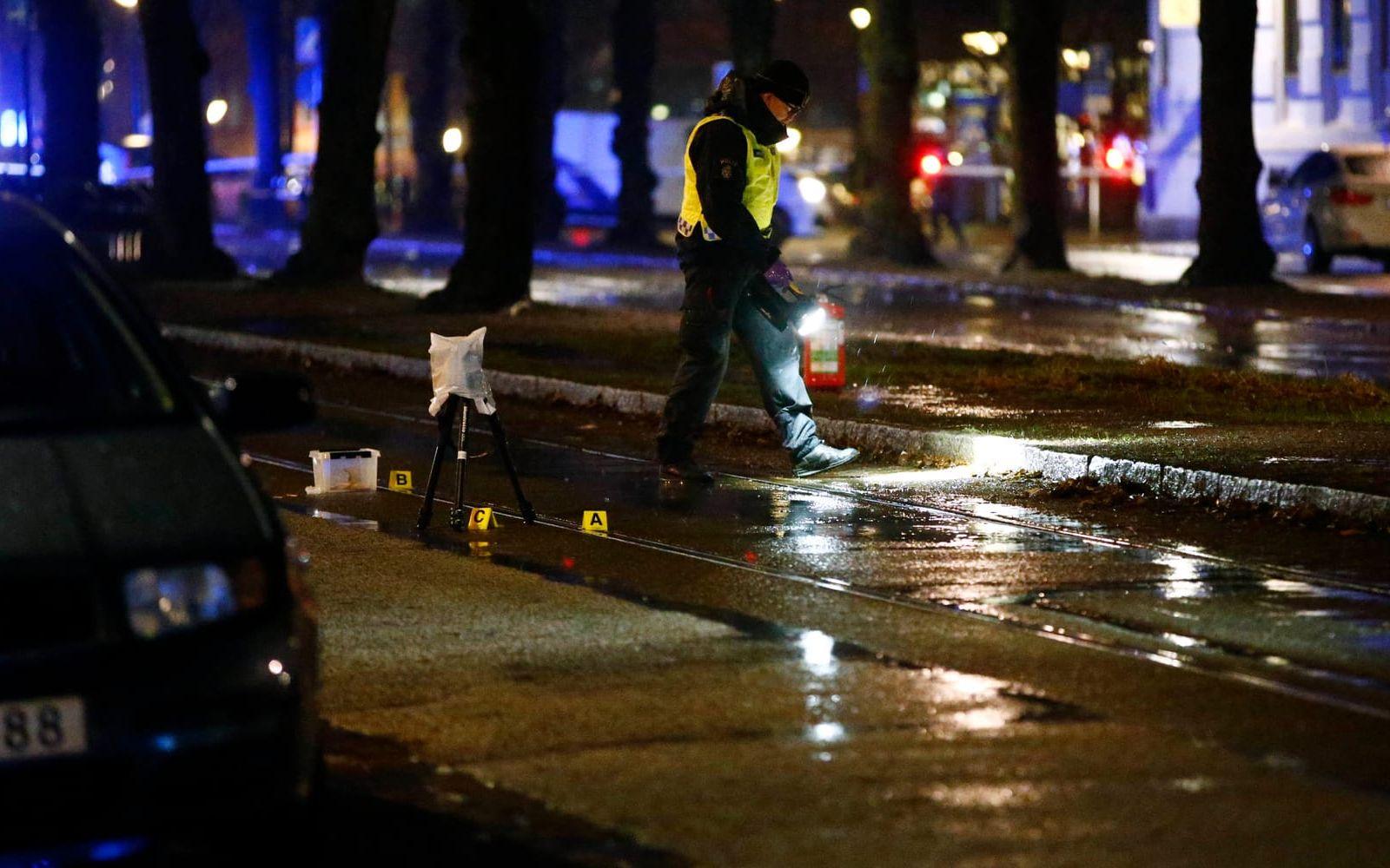 Den 20 november 2016 skottskadades en man i 20-årsåldern i Vasastan i centrala Göteborg.