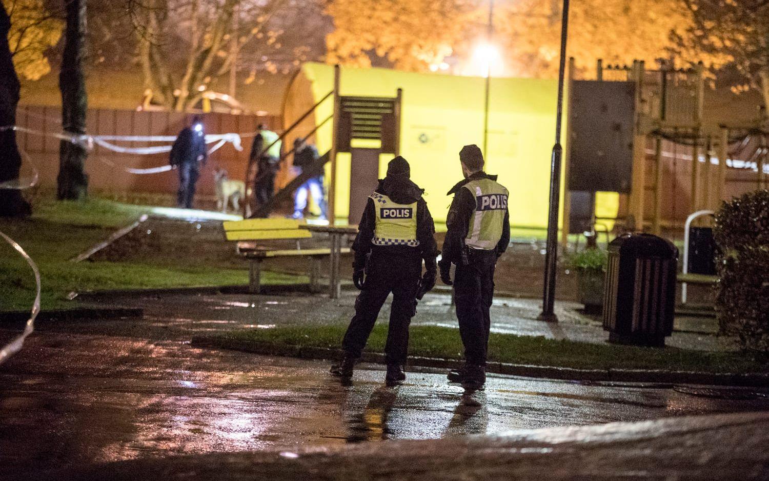Två unga bröder sköts ihjäl i Tynnered i Göteborg den 31 oktober 2016.