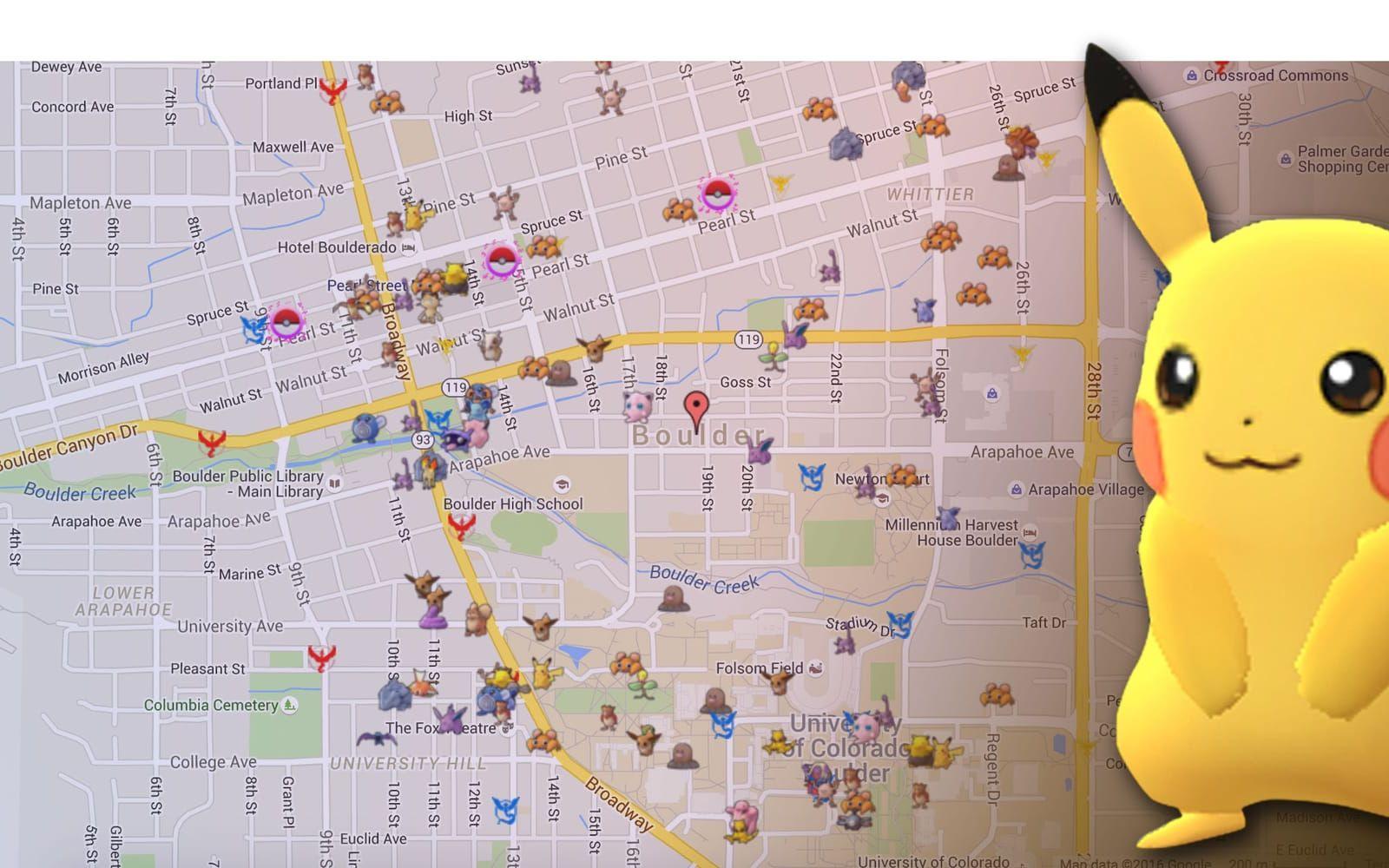 Klicka vidare för att läsa om kartorna som kan hjälpa dig att hitta Pokémon-figurer.