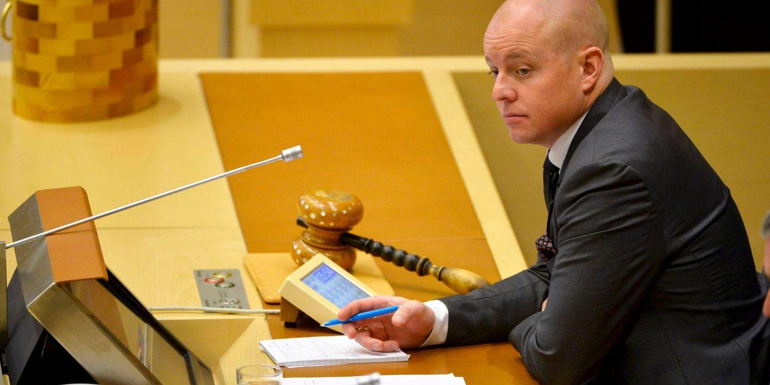 Björn Söder, riksdagens andre vice talman. Arkivbild.