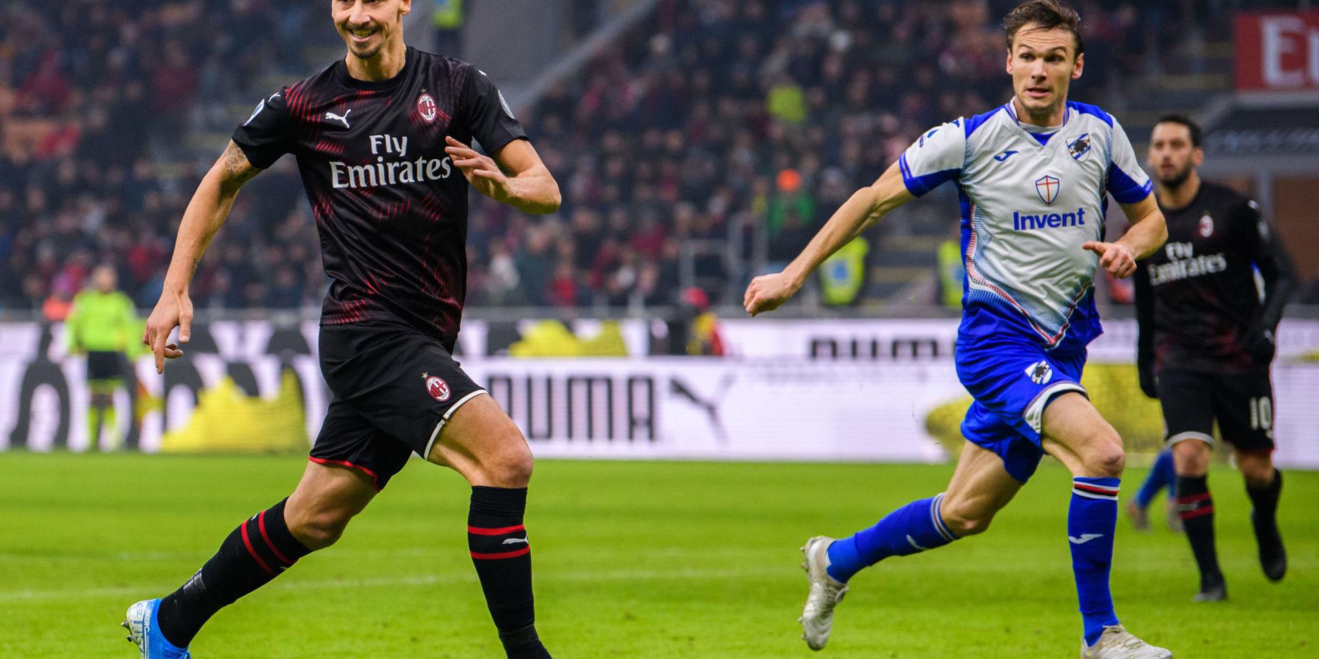 Zlatan Ibrahimovic och Albin Ekdal kan få spela Serie A igen i juni. 