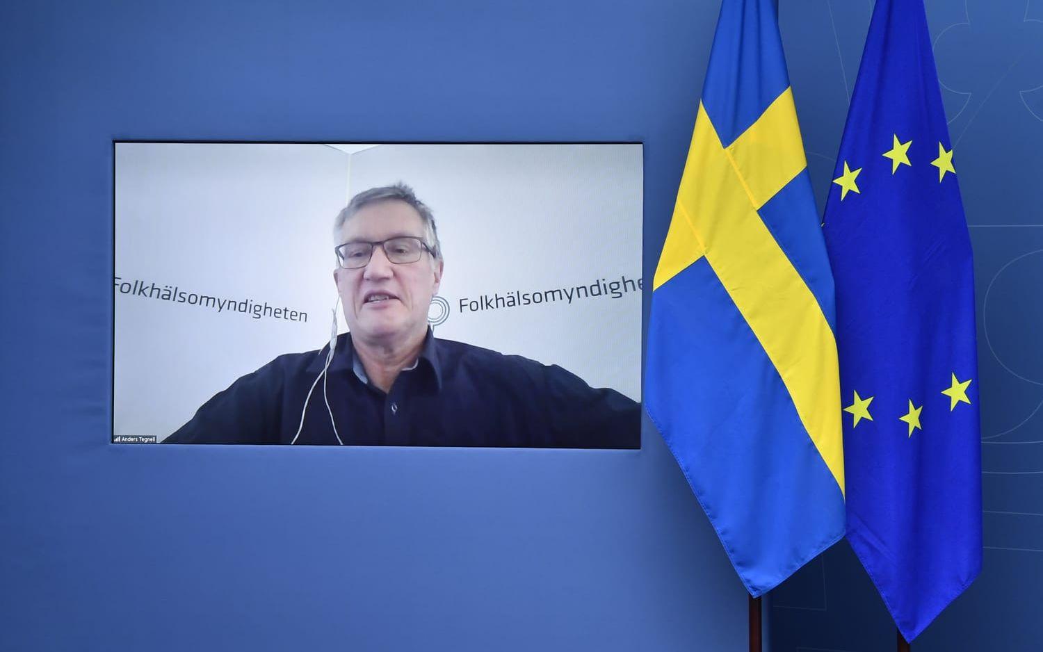 Satsepidemiolog Anders Tegnell fick stort utrymme i utländska medier 2020, framför allt under våren. Arkivbild.