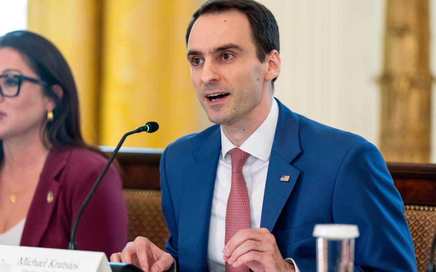 Vita husets vetenskaplige rådgivare Michael Kratsios. Arkivbild.