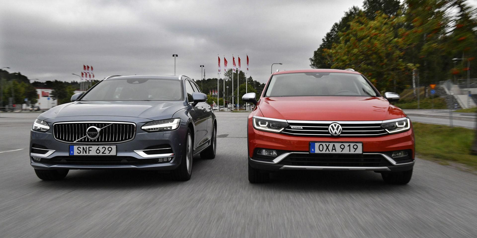 Volvo och Volkswagen fortsätter att dominera topplistan över mest populära bilmodeller.