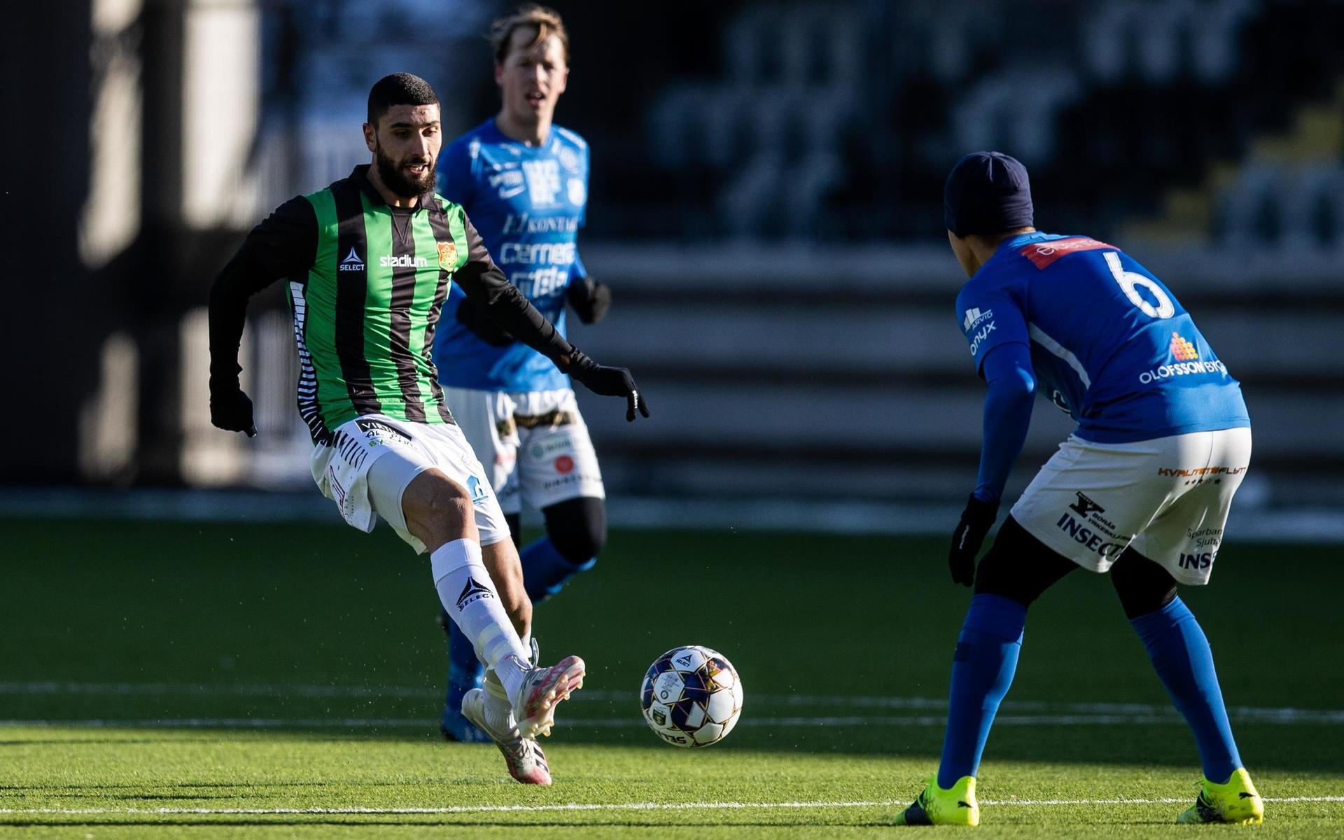 BK Häcken-lånet Aiham Ousou debuterade – och imponerade mot Norrby IF.