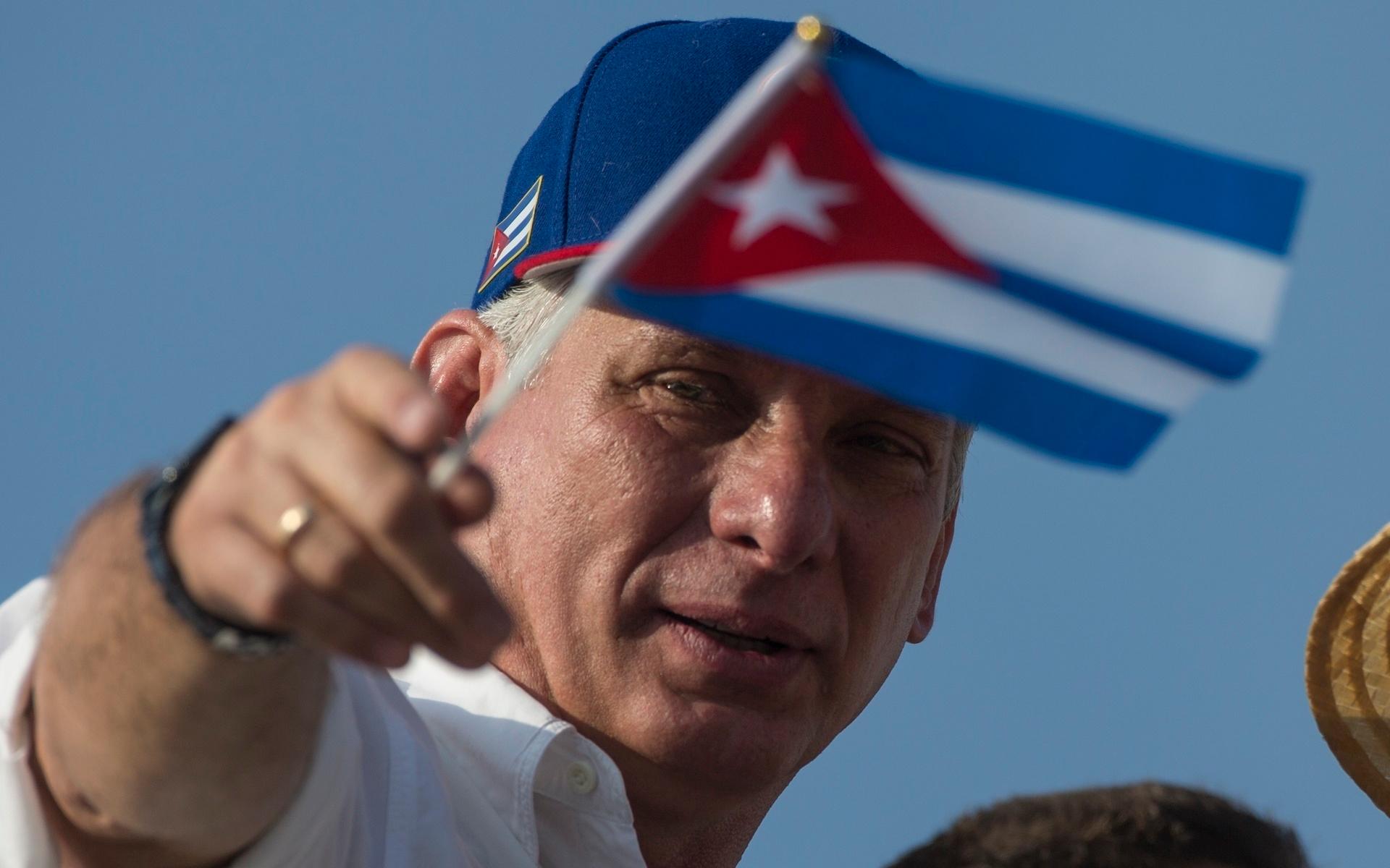 Kubas president Miguel Díaz-Canel. Arkivbild.