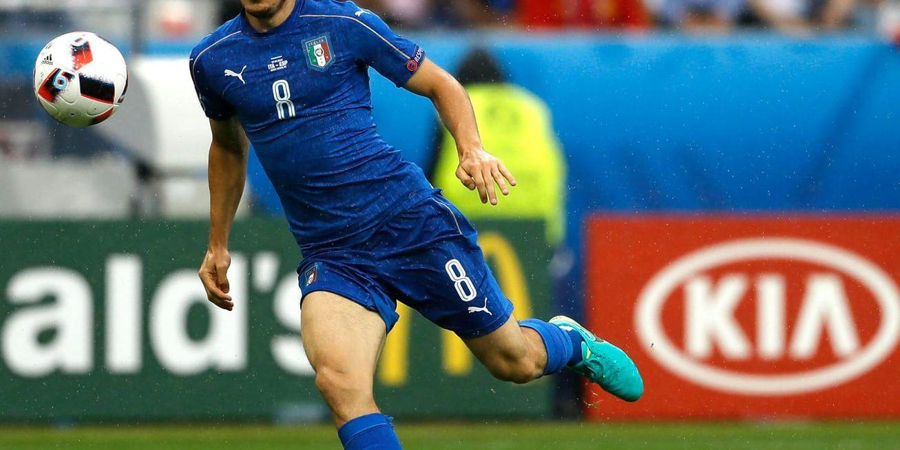 Italienske landslagsmittfältaren Alessandro Florenzi räds inte ett svenskt landslag utan Zlatan Ibrahimovic. Arkivbild.