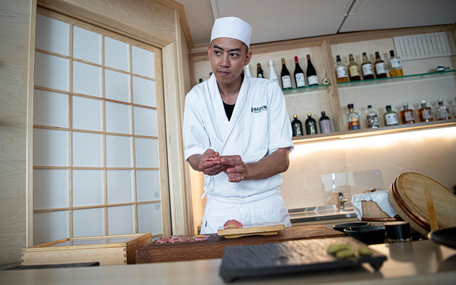 Sushikocken Alven Chu har startat restaurang Koizen i Göteborg