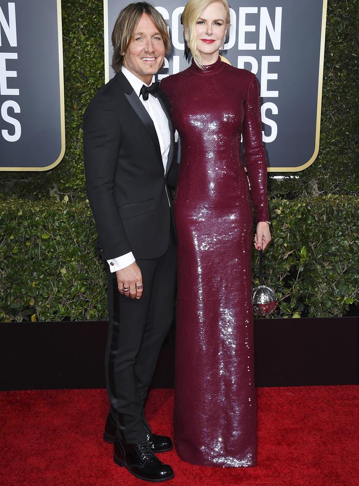 Keith Urban och Nicole Kidman på röda mattan.