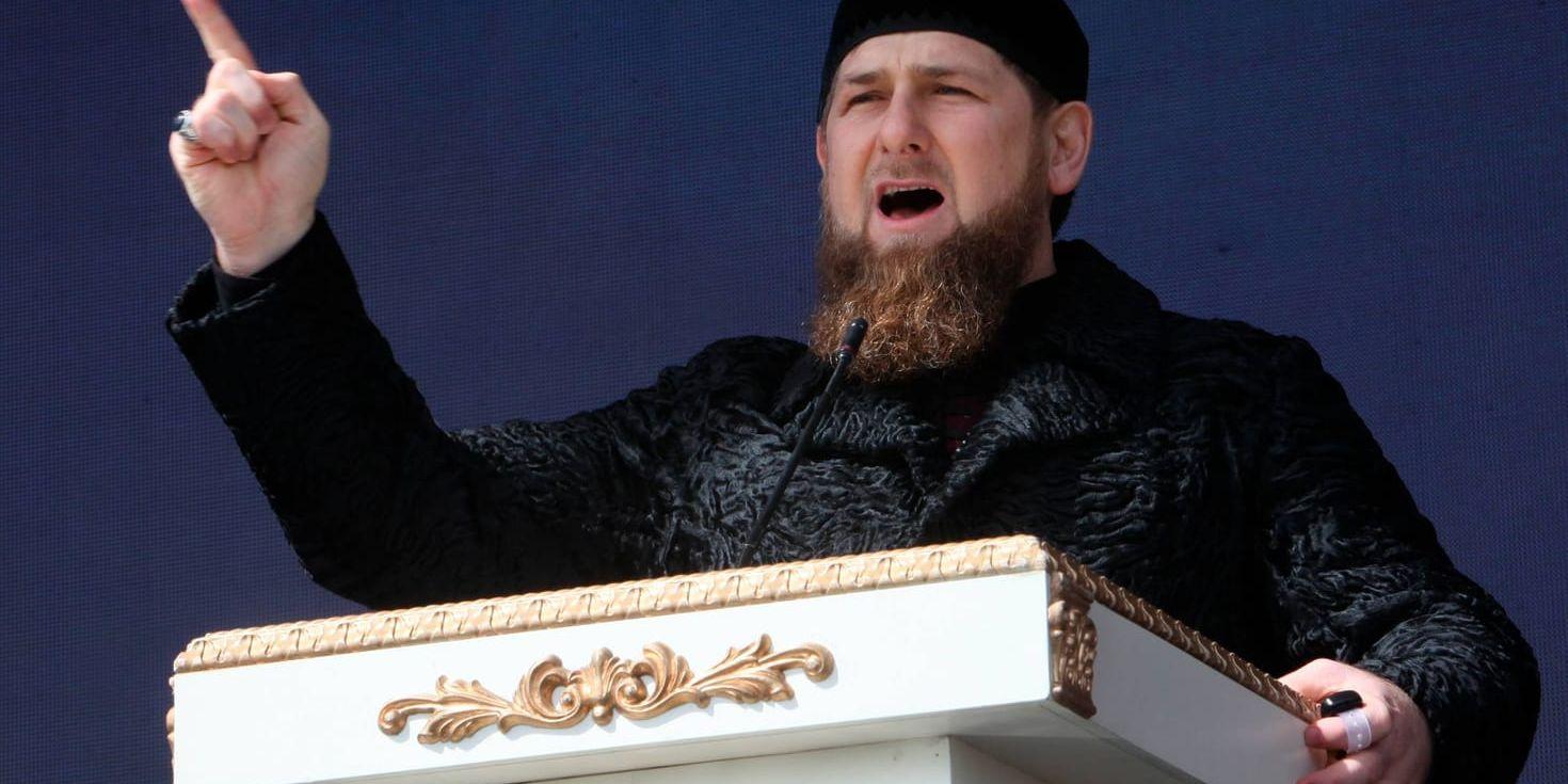 Tjetjeniens president Ramzan Kadyrovs talesperson förnekar uppgifterna om att ett hundratal män ska ha förts bort. Arkivbild.