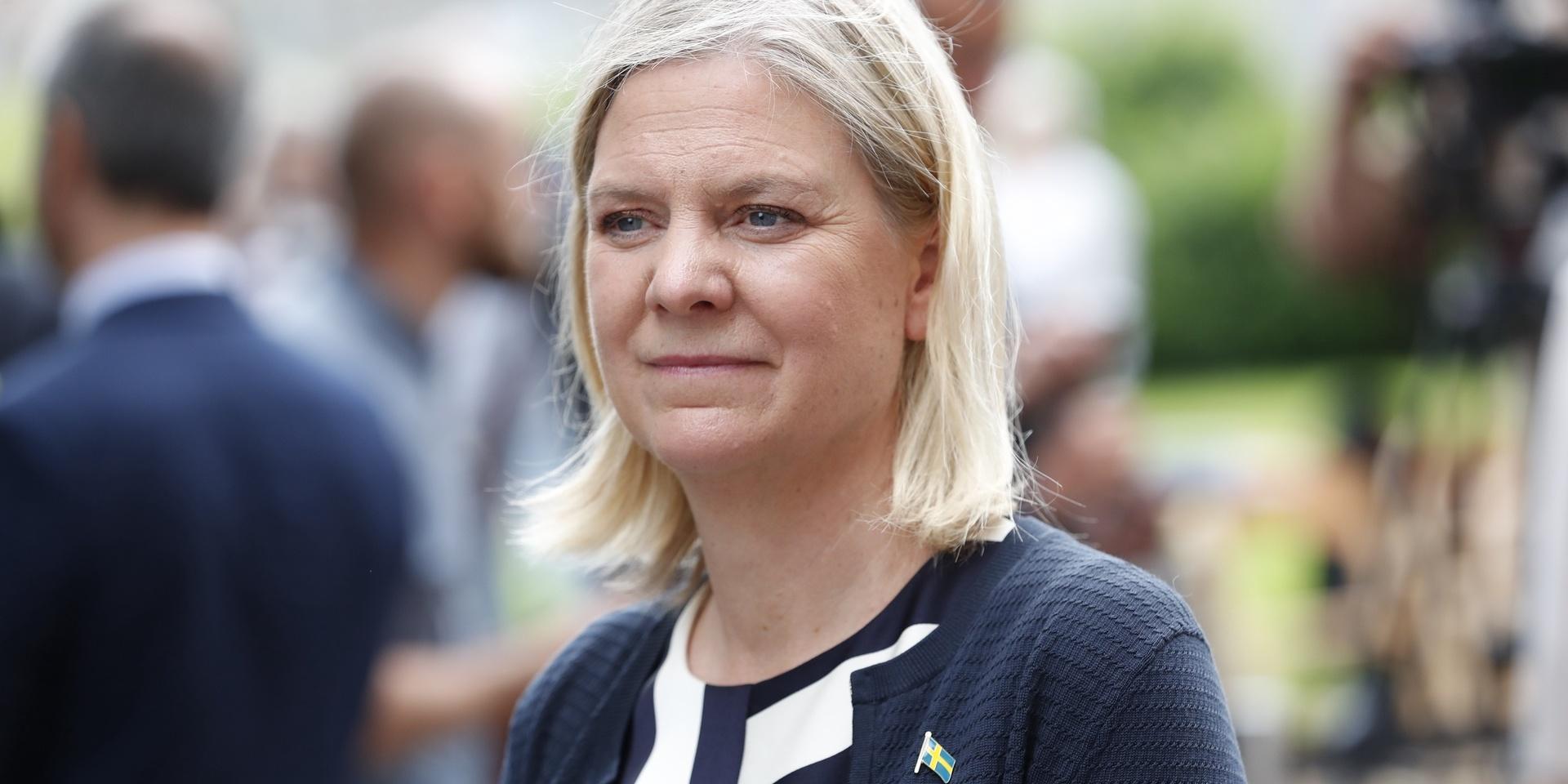 Ska finansminister Magdalena Andersson (S) bli Socialdemokraternas nästa partiledare? Arkivbild.